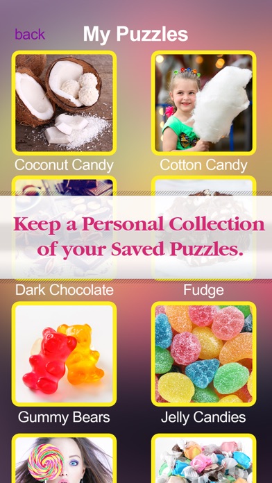 Candy Jigsaw Rush - Puzzle Collection 4 Kids Box سکرین شاٹس