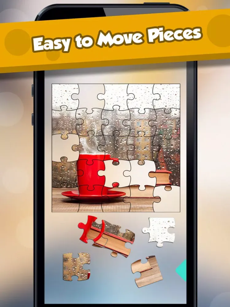 Rainy Jigsaw Puzzle Packs For Kids & Adults iPad  スクリーンショット