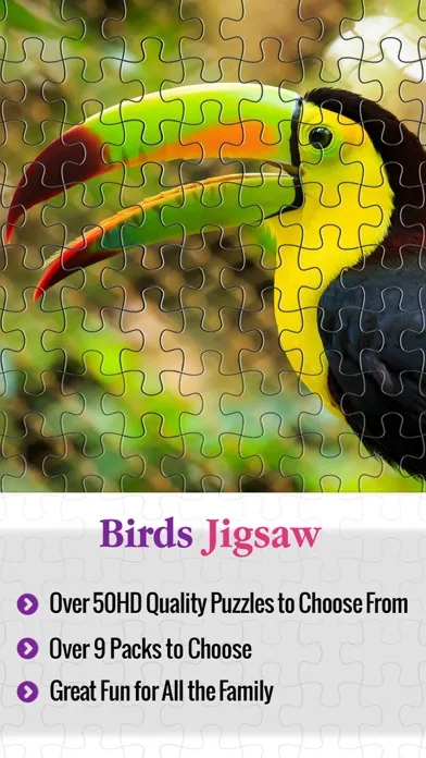 Puzzles Amazing Jigsaw Birds Collection Pro スクリーンショット