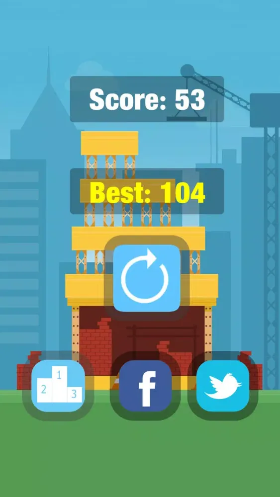 Construction Tower Free - Build By Stacking The Blocks Screenshots