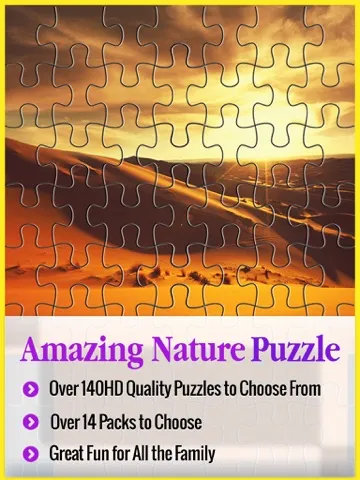 Nature Jigsaw Quest Free - HD Games Collection of box like Puzzles for Kids & adults iPad  Screenshots
