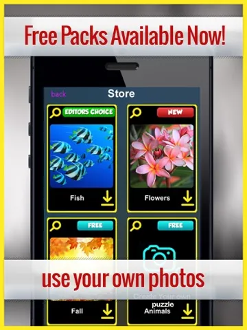 Nature Jigsaw Quest Free - HD Games Collection of box like Puzzles for Kids & adults iPad  Screenshots