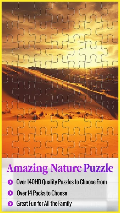 Nature Jigsaw Quest Free - HD Games Collection of box like Puzzles for Kids & adults Screenshots