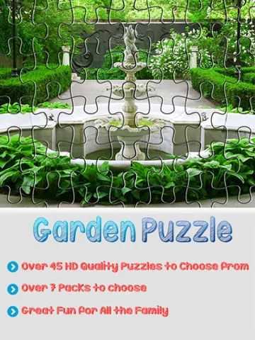 Landscape Garden Puzzles and Jigsaw - Amazing Packs Pro iPad  スクリーンショット