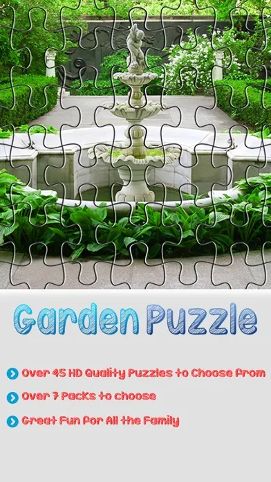 Landscape Garden Puzzles and Jigsaw - Amazing Packs Pro スクリーンショット