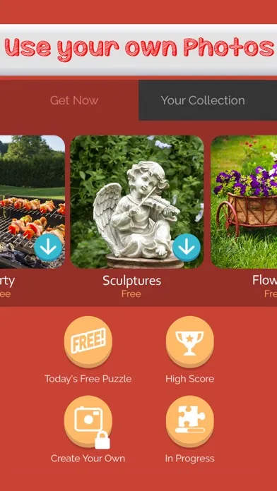 Landscape Garden Puzzles and Jigsaw - Amazing Packs Pro スクリーンショット