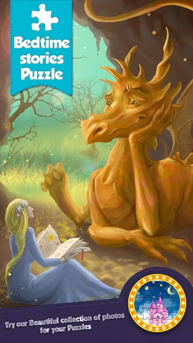 Jiggy Jigsaw Puzzle Bedtime Magical Stories & Books - Fun Packs سکرین شاٹس