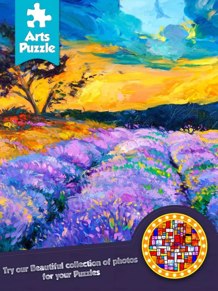 Screenshot di Puzzles Art - Free Edition For Puzzle Lovers iPad 