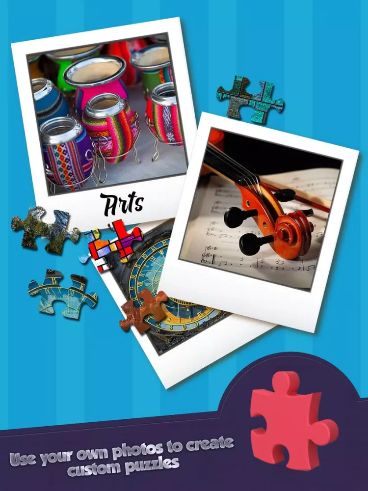 Screenshot di Puzzles Art - Free Edition For Puzzle Lovers iPad 