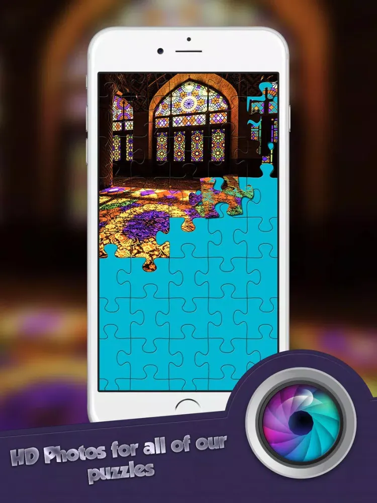 Screenshot di Puzzles Art - Free Edition For Puzzle Lovers iPad 