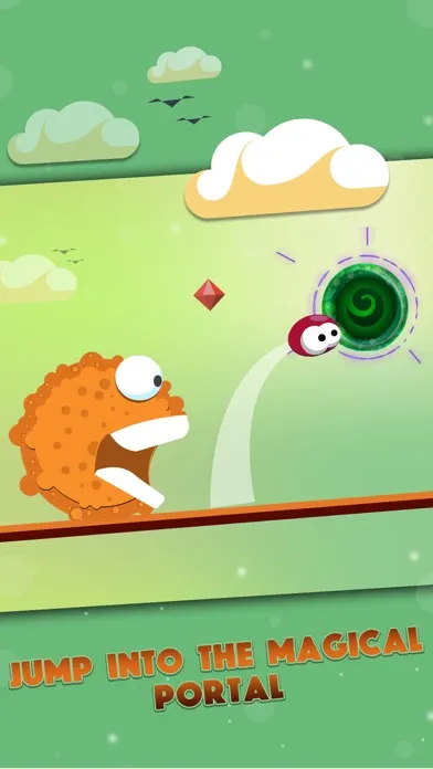 Ảnh chụp màn hình của Super bird jump - Stay focused in the Hardest Portal-Game Ever