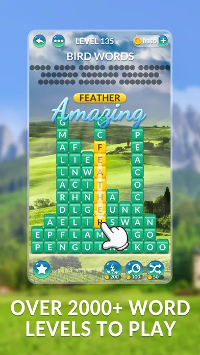 Ảnh chụp màn hình của Word Blocks - Train your Brain