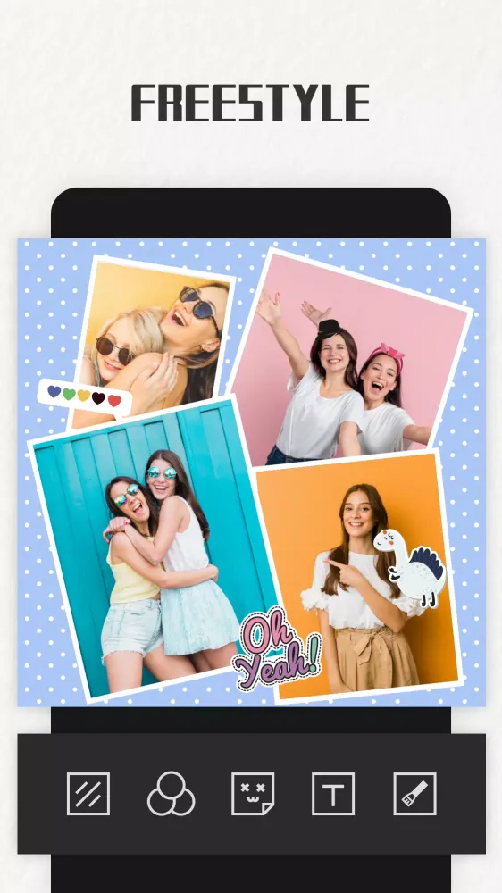 ภาพหน้าจอของ Photo Collage Maker