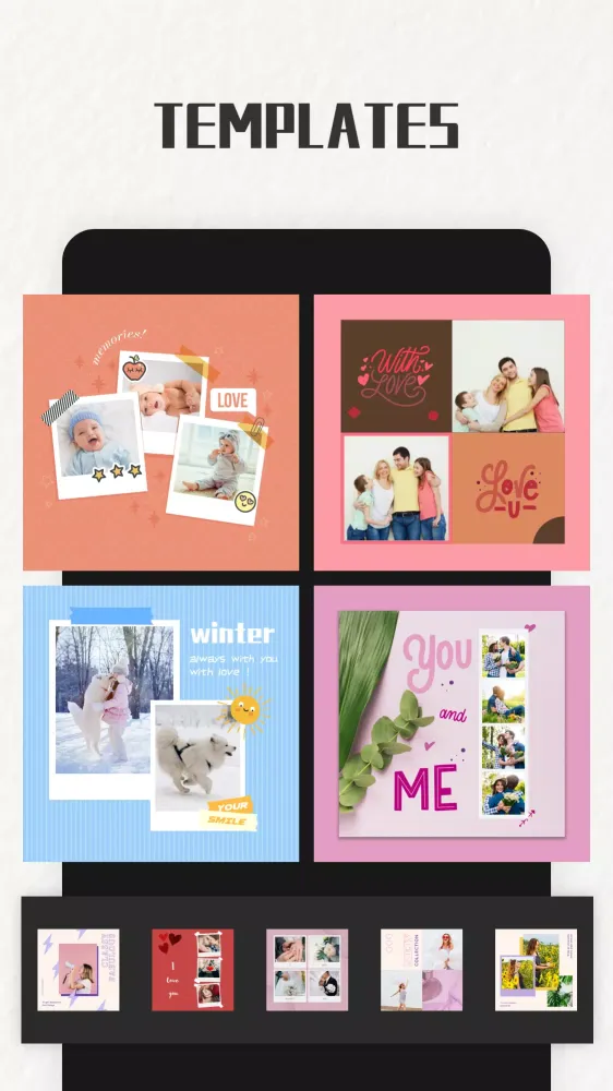 ภาพหน้าจอของ Photo Collage Maker