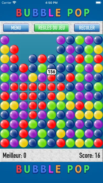Capturas de tela do Bubble Pop