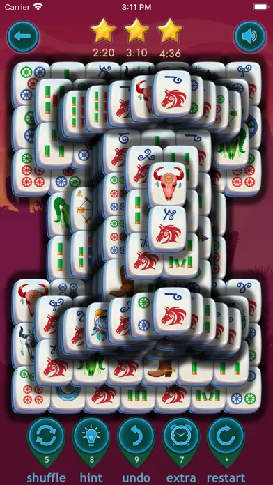 Mahjong West 스크린샷