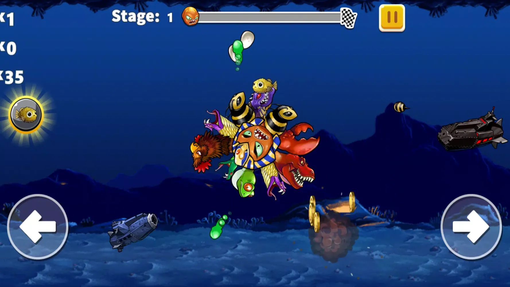 Zrzuty ekranu Crazy Octopus
