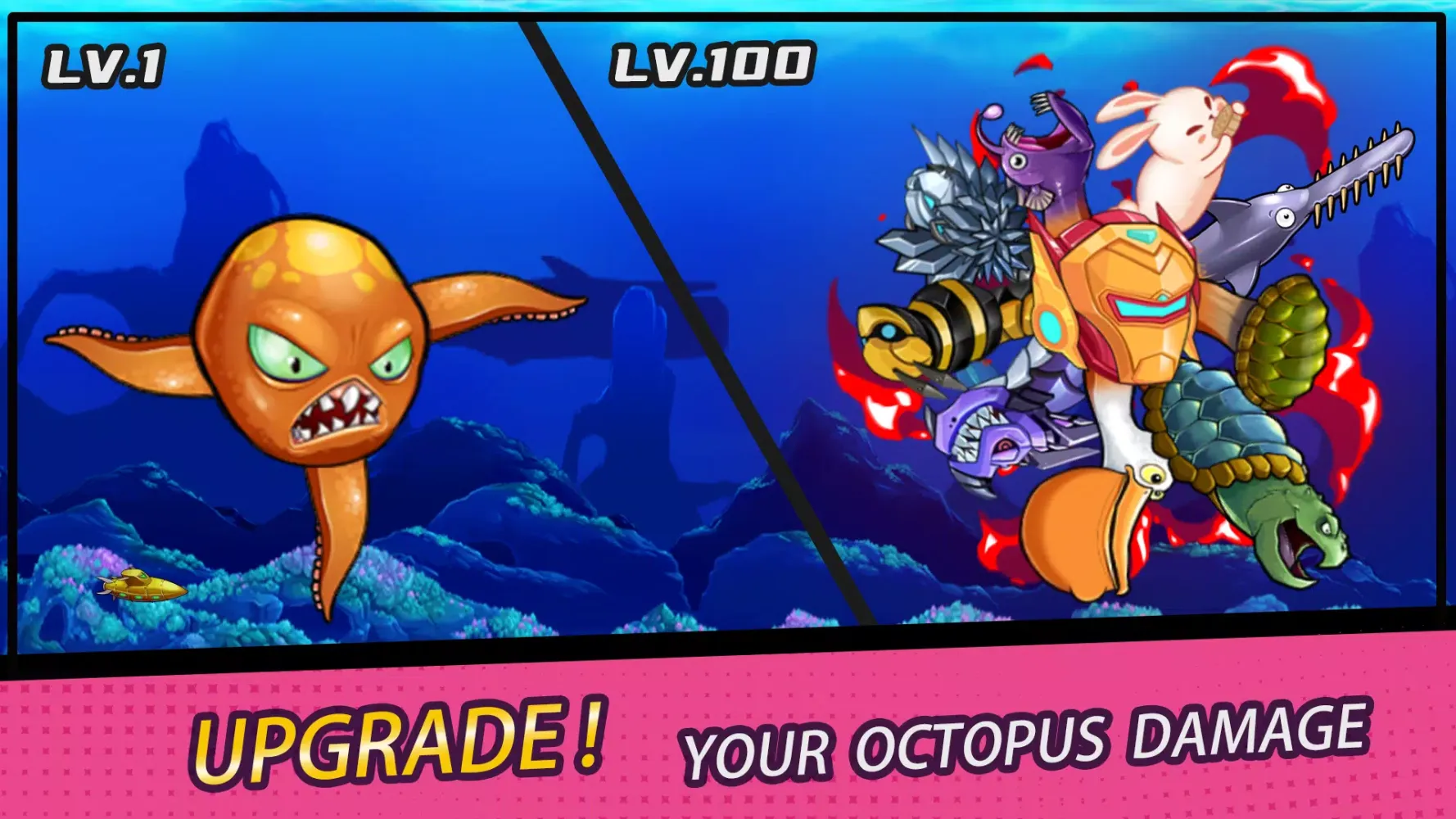 Zrzuty ekranu Crazy Octopus