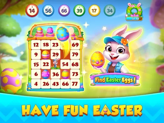 Tangkapan skrin Bingo Wild - Fun Animal Bingo iPad 