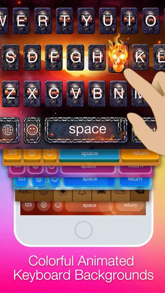 YeahKeys - Customize your keyboard スクリーンショット