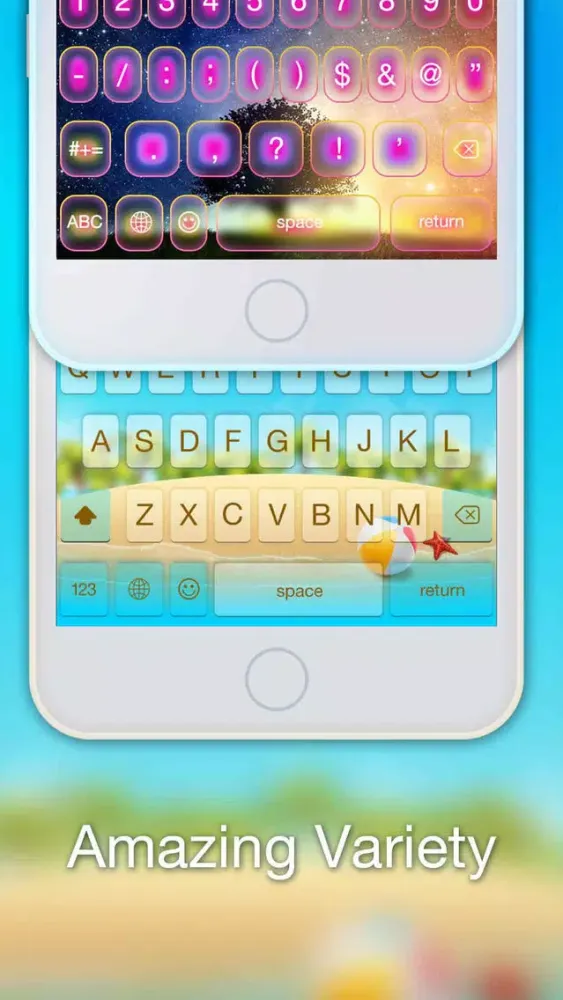 YeahKeys - Customize your keyboard スクリーンショット