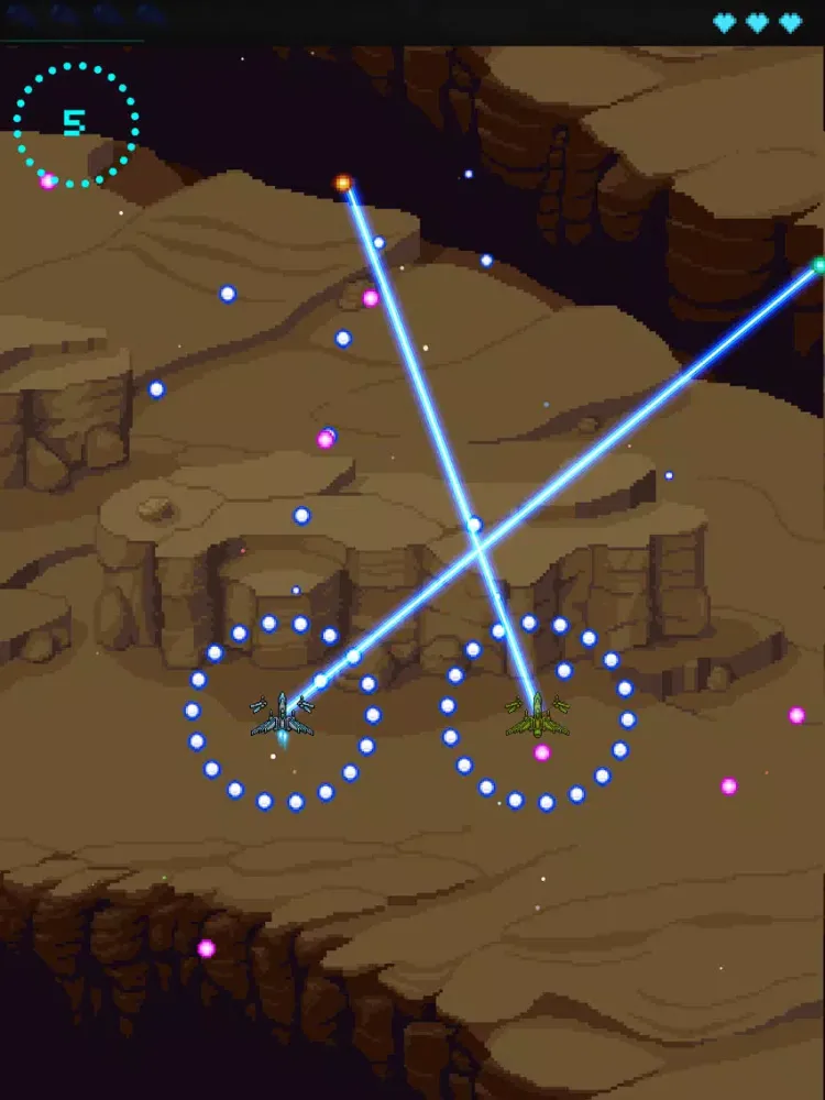 Tangkapan layar Beam Space : Planet Conqueror iPad 