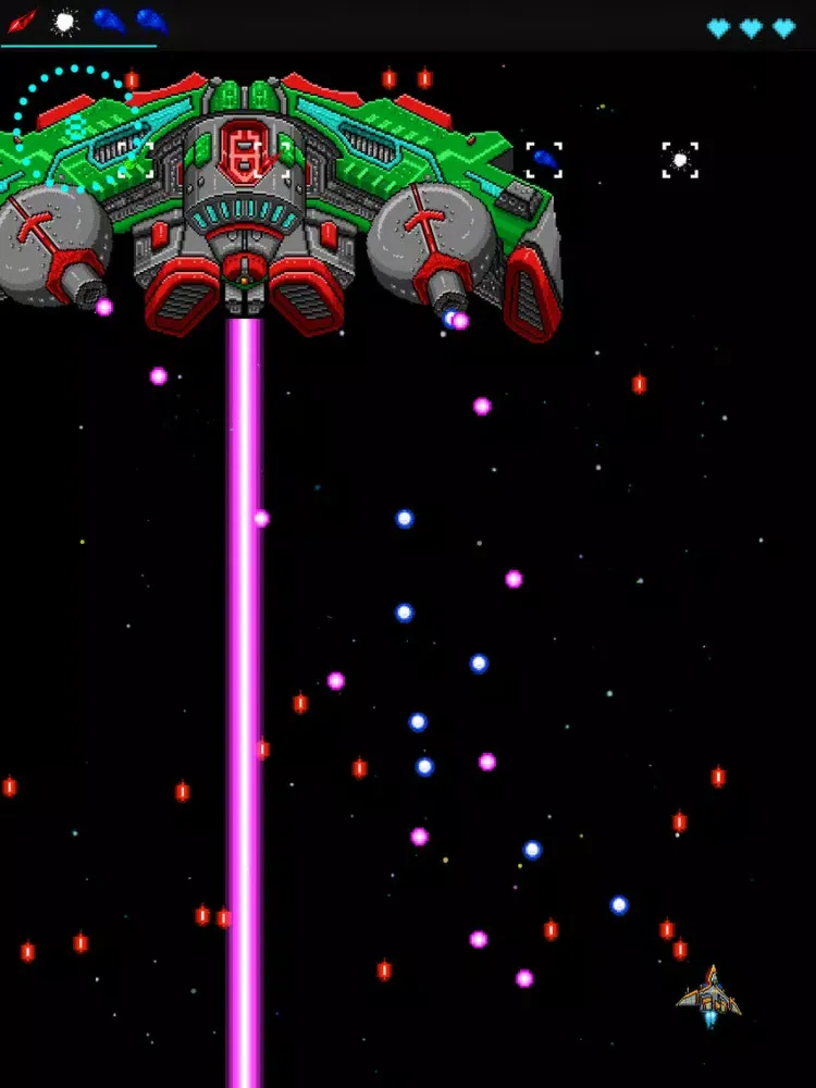 Tangkapan layar Beam Space : Planet Conqueror iPad 
