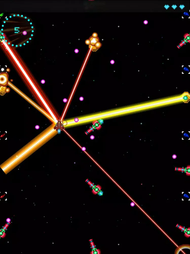 Tangkapan layar Beam Space : Planet Conqueror iPad 