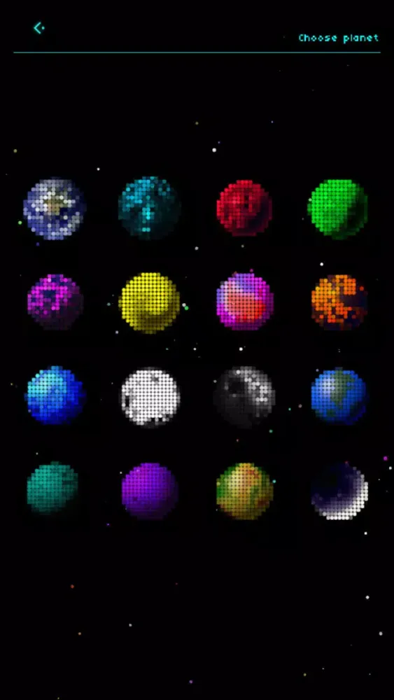 Tangkapan layar Beam Space : Planet Conqueror