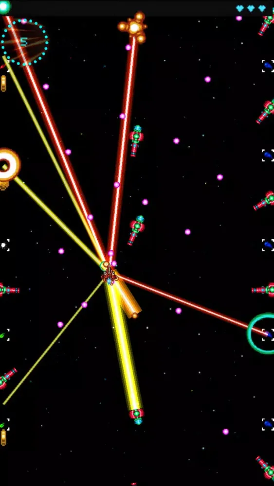 Tangkapan layar Beam Space : Planet Conqueror