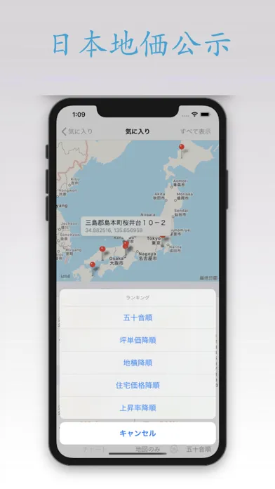 صور 日本地価公示