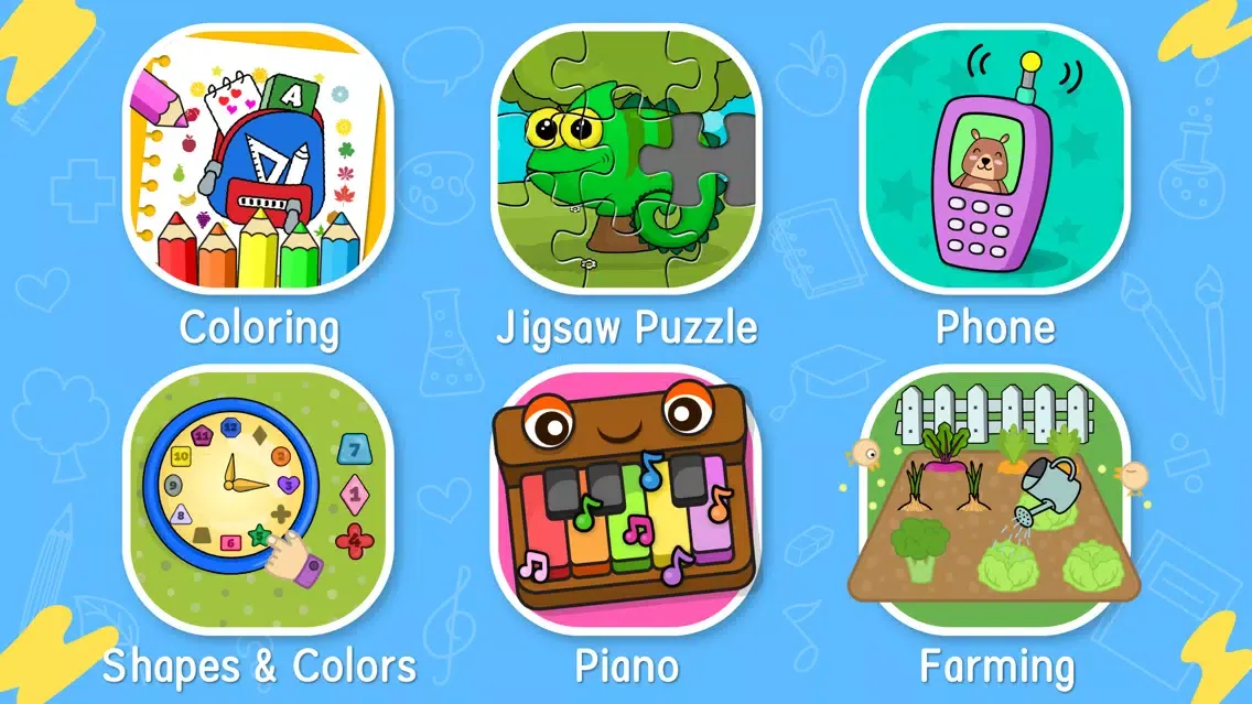 Learning games：early education Ekran Görüntüleri
