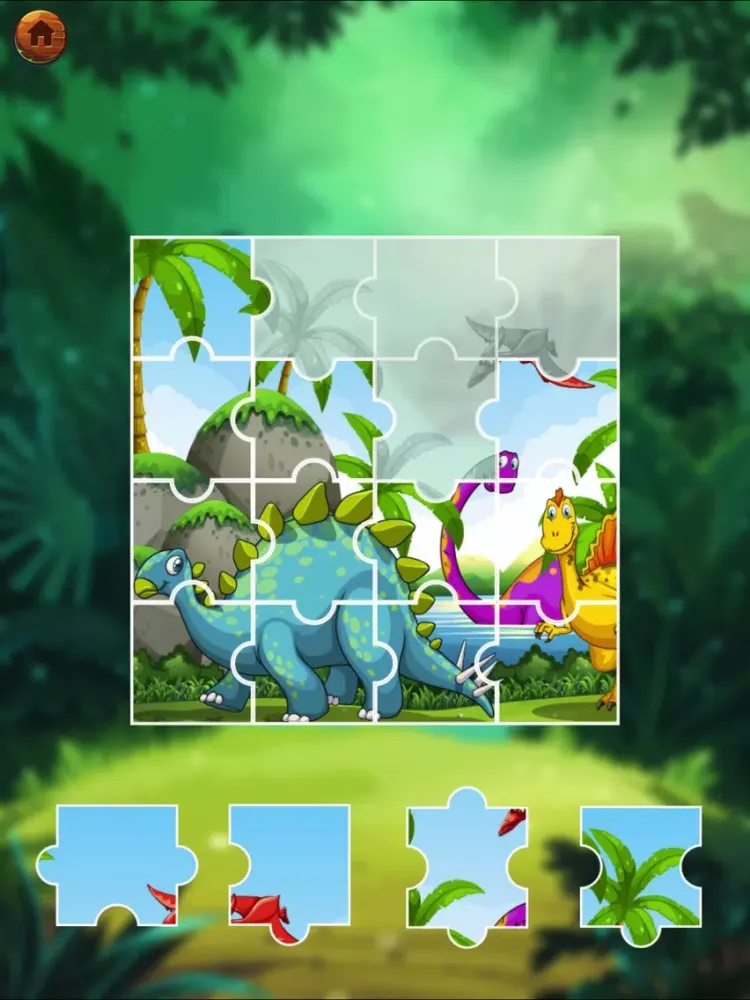 Dinosaur world iPad  سکرین شاٹس
