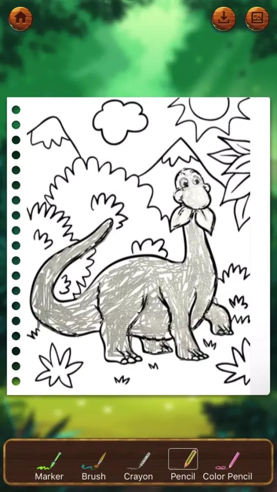 Dinosaur world سکرین شاٹس