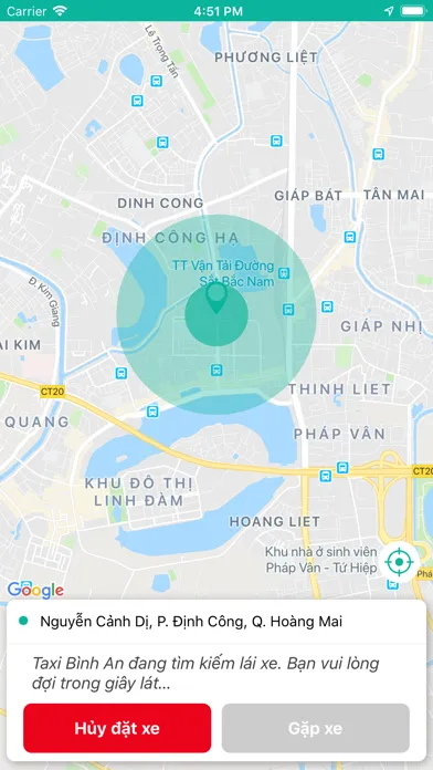 Captures d'écran de Taxi Bình An
