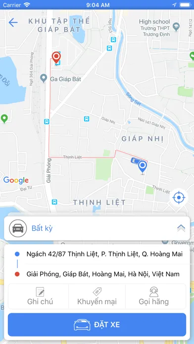 Taxi Đất Cảng应用截图
