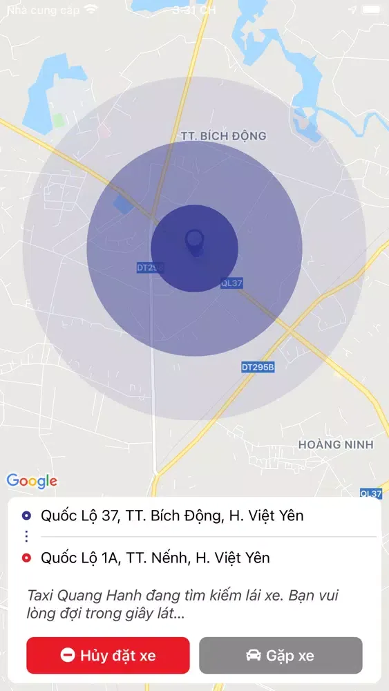 Taxi Quang Hanh スクリーンショット