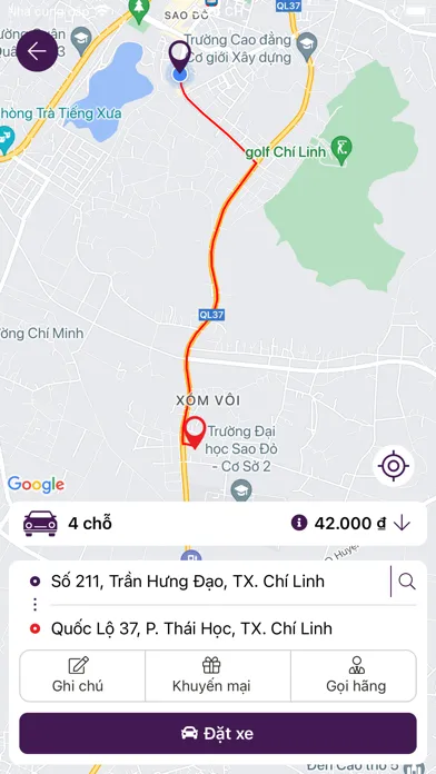 Captures d'écran de Taxi 587 Chí Linh