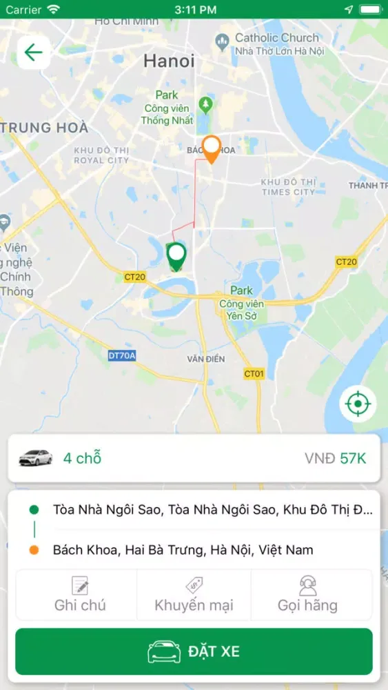Đại Nam Taxi应用截图