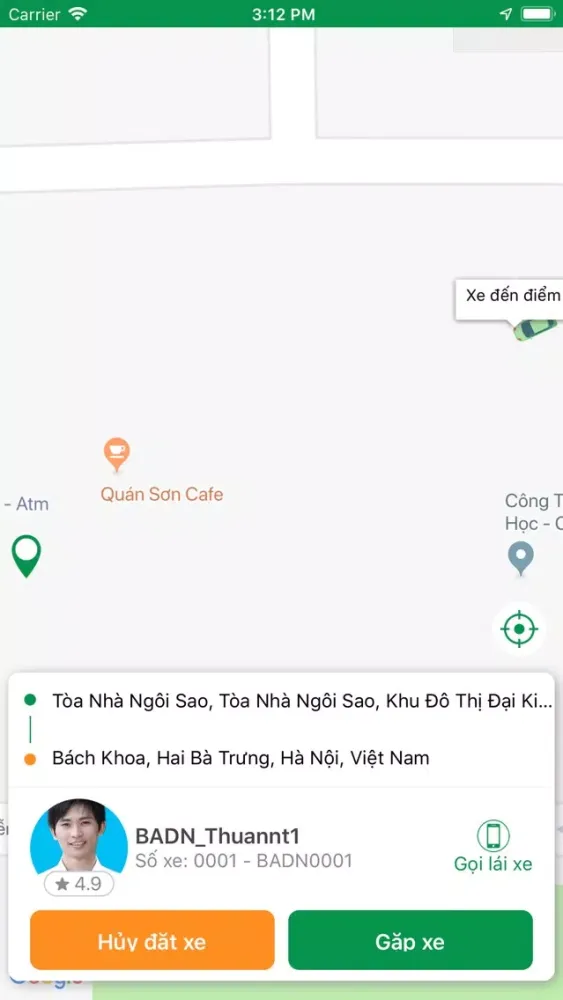 Đại Nam Taxi应用截图