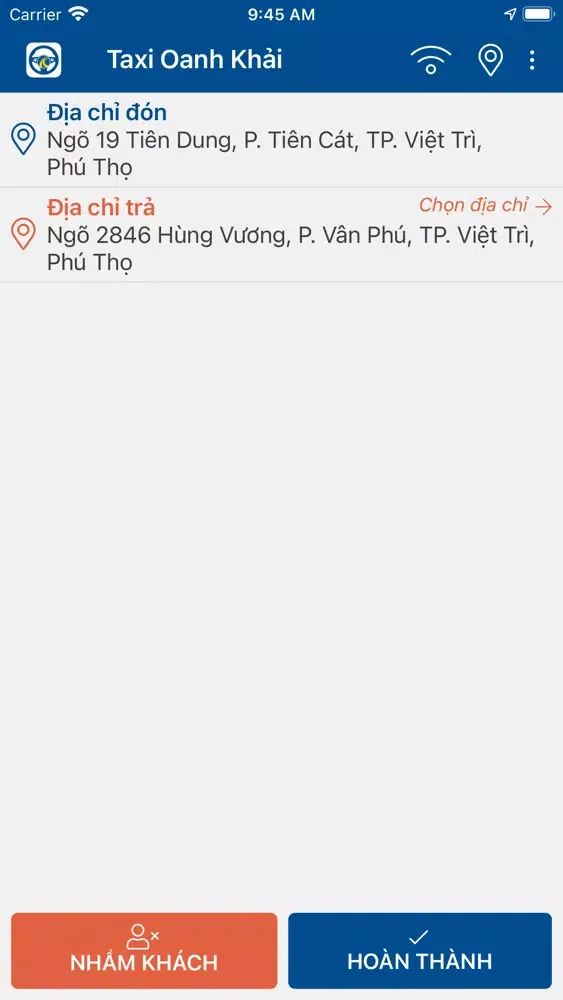 Captures d'écran de Lái xe Oanh Khải