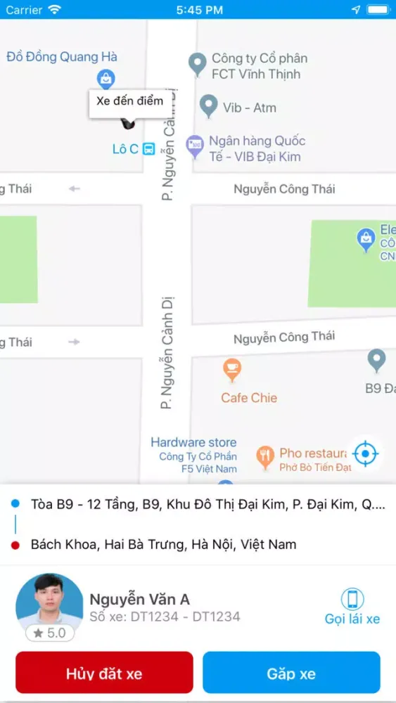 Taxi Dương Thảo.应用截图