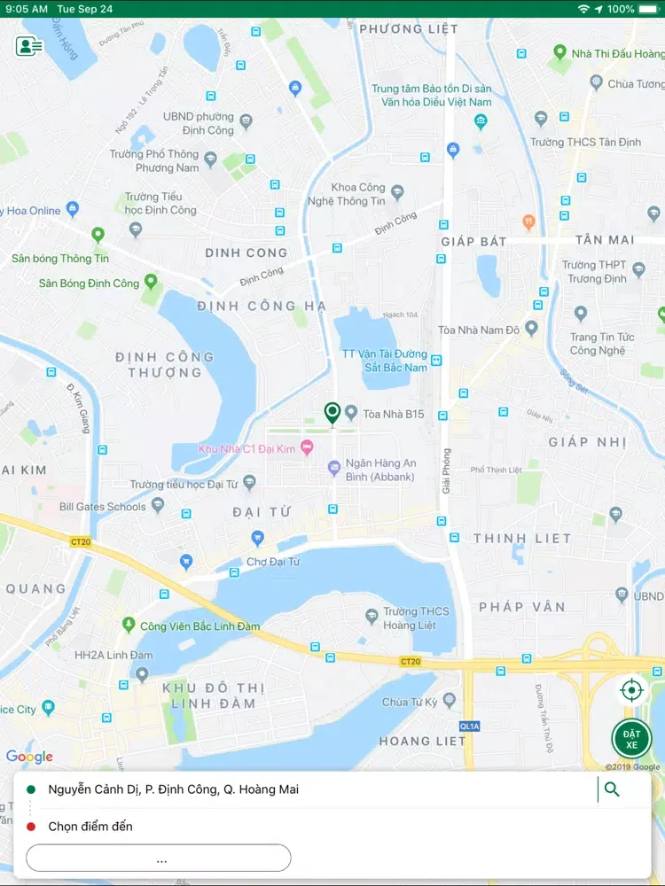 Captures d'écran de Taxi Hải Phòng iPad 