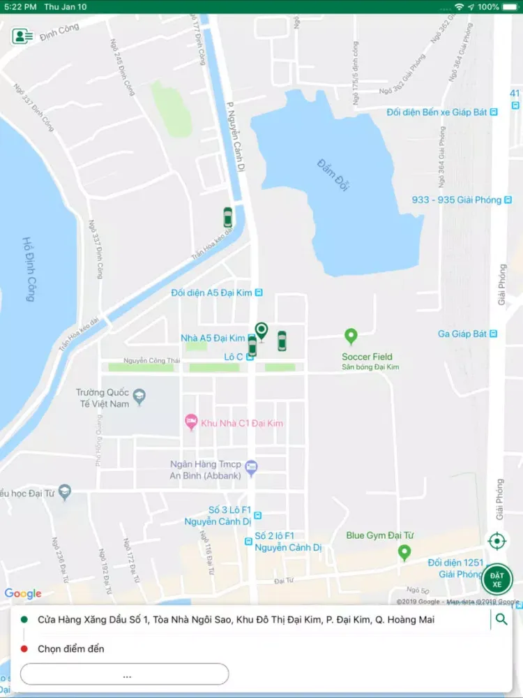 Taxi Hải Phòng iPad  Screenshots