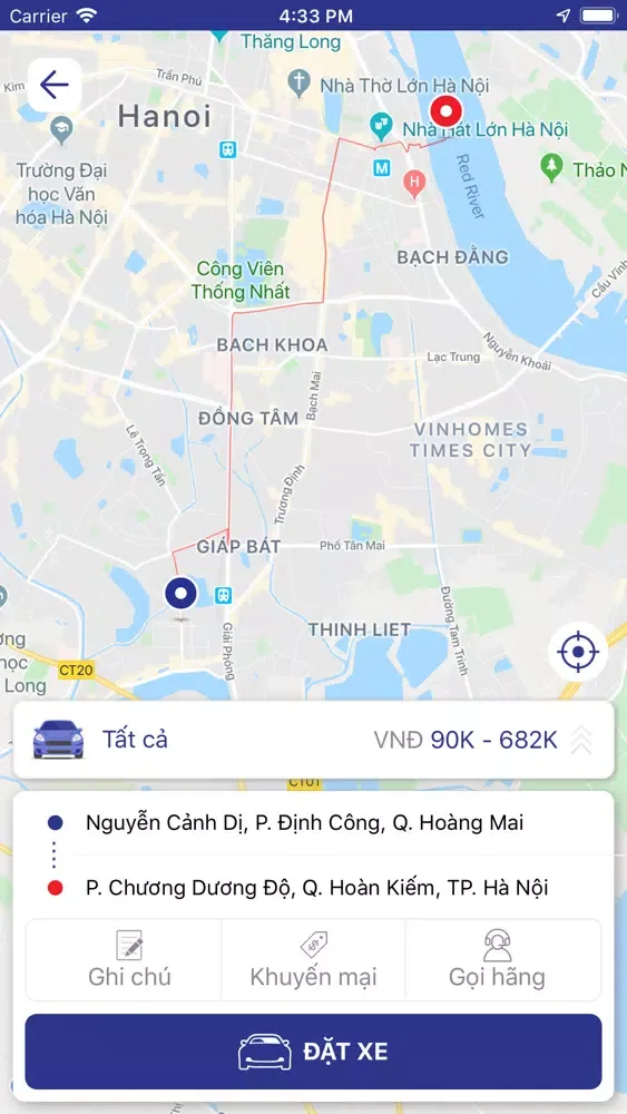 Taxi Bảo Ngọc应用截图