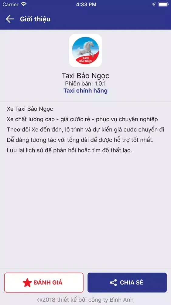 Taxi Bảo Ngọc应用截图