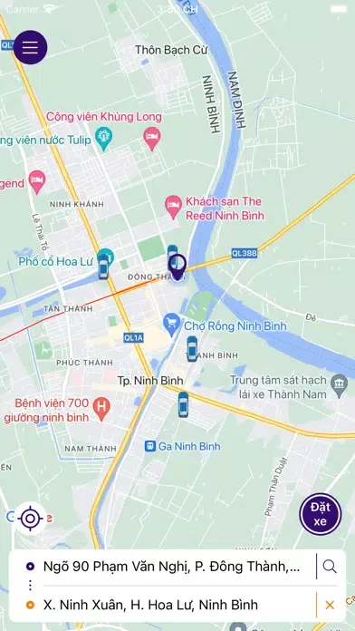 ภาพหน้าจอของ Taxi Minh Long