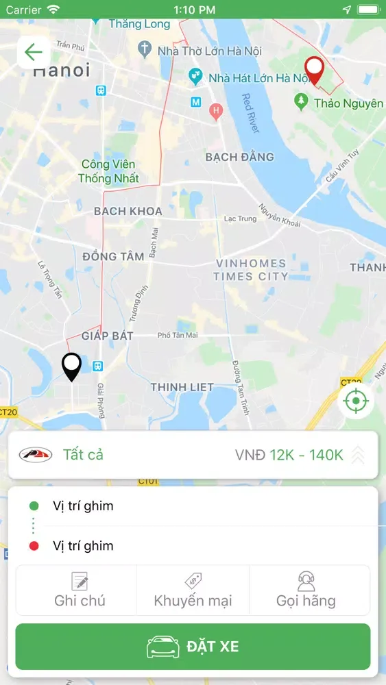Screenshot di Taxi Phiệt Học
