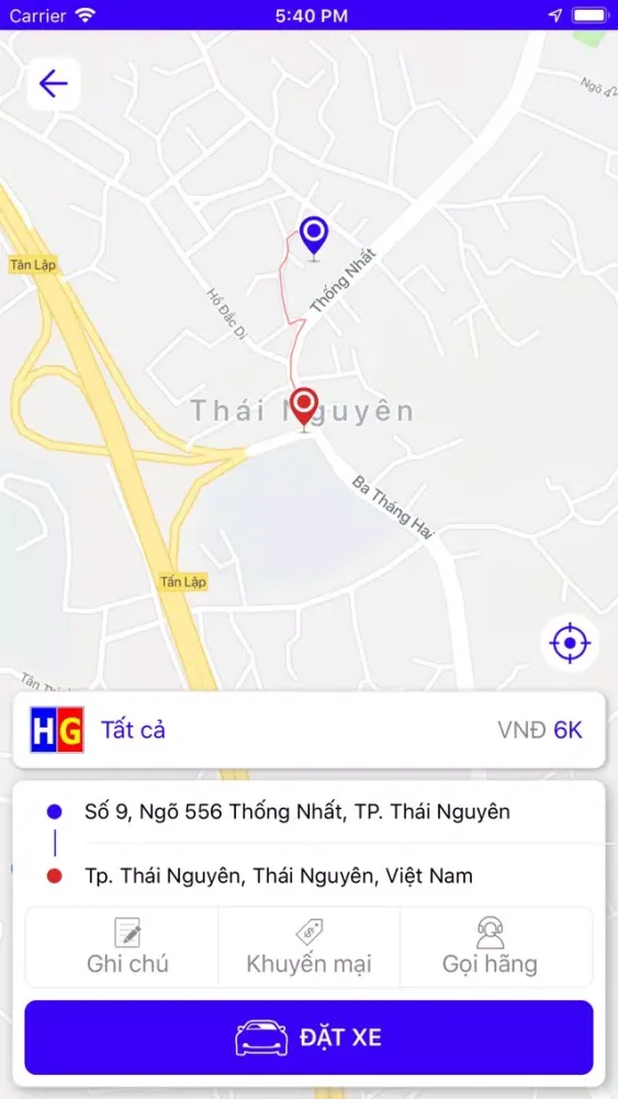 Hoàng Gia Taxi 스크린샷