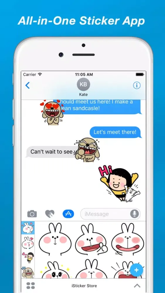 Tangkapan skrin iSticker Store